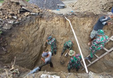 Masyarakat Apresiasi Pembuatan Jembatan Gantung Garuda 