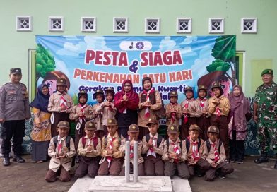 Babinsa Ngemplak Dukung Pesta Siaga Pramuka 