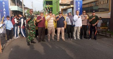 Babinsa Sukseskan Milad SMP Muhammadiyah 1 Sleman 