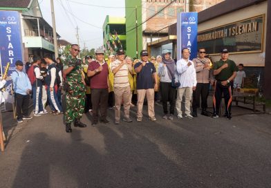 Babinsa Sukseskan Milad SMP Muhammadiyah 1 Sleman 