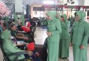 Peringati HUT Ke 80 Persit KCK Kodim Sleman Gelar Donor Darah Peringati HUT Ke 80 Persit KCK Kodim Sleman Gelar Donor Darah