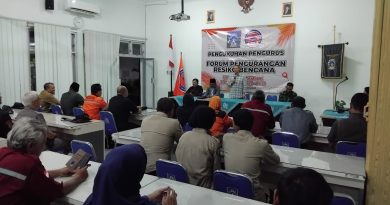 Babinsa Dukung Pengukuhan Forum Pengurangan Resiko Bencana (FPRB)
