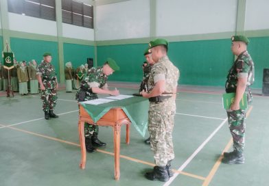 Dandim 0729/Bantul Pimpin Korp Raport Sertijab Personel Dandim 0729/Bantul Pimpin Korp Raport Sertijab Personel