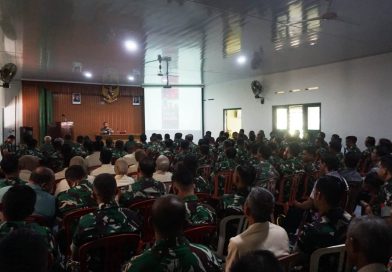 Kodim 0731/Kulon Progo Gelar Jam Pimpinan Bagi Seluruh Anggota