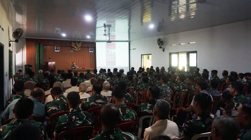 Kodim 0731/Kulon Progo Gelar Jam Pimpinan Bagi Seluruh Anggota