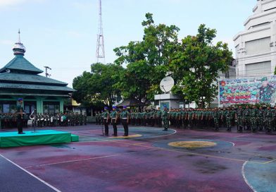 Pelihara Disiplin dan Nasionalisme Prajurit, Korem 072/Pamungkas Gelar Upacara Bendera Pelihara Disiplin dan Nasionalisme Prajurit, Korem 072/Pamungkas Gelar Upacara Bendera