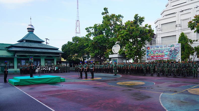 Pelihara Disiplin dan Nasionalisme Prajurit, Korem 072/Pamungkas Gelar Upacara Bendera Pelihara Disiplin dan Nasionalisme Prajurit, Korem 072/Pamungkas Gelar Upacara Bendera