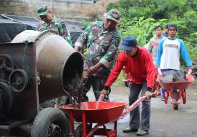 Satgas Pra TMMD Wujudkan Kemanunggalan TNI Rakyat Satgas Pra TMMD Wujudkan Kemanunggalan TNI Rakyat