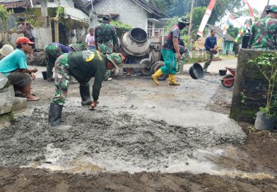 Satgas TMMD Kodim 0732/Sleman Terus Kebut Pembangunan