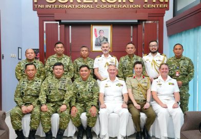 Asops Panglima TNI Terima Courtesy Call Kepala Operasi Gabungan Australia