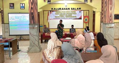 Tingkatkan Kualitas SDM, Kodim 0730/Gunungkidul Gelar Sasaran Non-Fisik TMMD Ke-127 Sengkuyung Tahap I di Patuk.