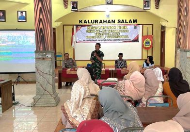 Tingkatkan Kualitas SDM, Kodim 0730/Gunungkidul Gelar Sasaran Non-Fisik TMMD Ke-127 Sengkuyung Tahap I di Patuk.