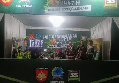 Cegah Hal Yang Tidak Diinginkan Anggota Kodim Sleman Tingkatkan Pengawasan
