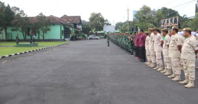 Dandim Sleman Pastikan Personelnya Siap Melaksanakan Tugas