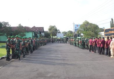 Kodim Sleman Gelar Acara Halal Bihalal