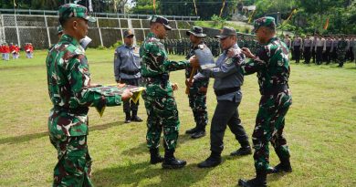 Komandan Kodim 0730/Gunungkidul, Menutup TMMD Ke-127 Sengkuyung Tahap I Tahun 2026.