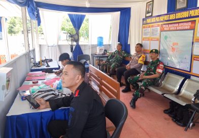 Kodim 0730/Gunungkidul Laksanakan Monitoring Dan Pengamanan Intensif Di Pos Pam Wilayah.