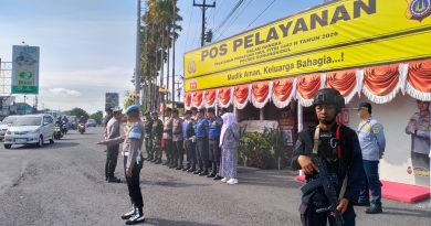 Wujudkan Rasa Aman, Personel Kodim 0730/Gunungkidul Tunjukkan Dedikasi Tinggi di Pos PAM