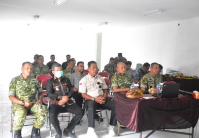 Danrem 072/Pamungkas Ikuti Vicon Bersama Wakil Panglima TNI Evaluasi Progres Pembangunan KDKMP