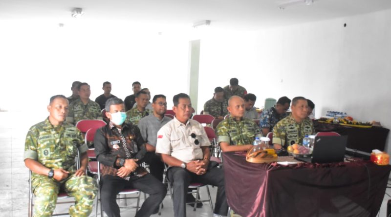 Danrem 072/Pamungkas Ikuti Vicon Bersama Wakil Panglima TNI Evaluasi Progres Pembangunan KDKMP