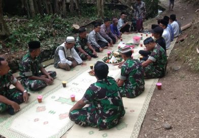 Doa Bersama Pembangunan Jembatan Gantung Garuda di Jatisarono Nanggulan Kulon Progo