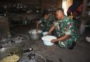 Curi Perhatian Rakyat, TNI Satgas TMMD Kulon Progo Piawai Memasak Hingga Cuci Piring