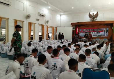 Babinsa Sleman bersama Aparat Terkait Seleksi Calon Paskibra