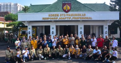 Melalui Olahraga Bersama dan Syawalan, Korem 072/Pamungkas Perkuat Sinergi dengan UGM Melalui Olahraga Bersama dan Syawalan, Korem 072/Pamungkas Perkuat Sinergi dengan UGM