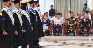 Danrem 072/Pamungkas Hadiri Wisuda Sarjana Terapan Pertahanan AAU Paja 2025
