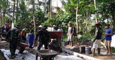 Pra TMMD Sengkuyung Tahap II Kodim 0707/Wonosobo Digelar di Desa Grugu Kaliwiro, Target Betonisasi 736 Meter Jalan Usaha Tani Dikebut