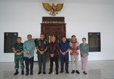 Pererat Silaturahmi, Danrem 072/Pamungkas Terima Audensi General Manager Khas Malioboro dan Tugu Hotel Yogyakarta