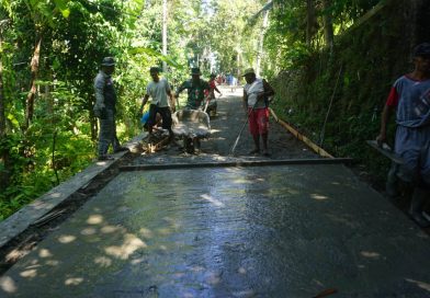 Pencapaian Pengerjaan Sasaran Fisik TMMD Reguler 128 Sidorejo