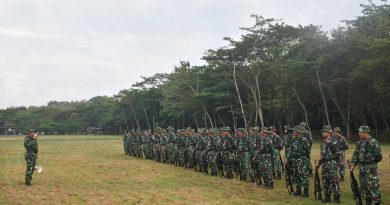 Korem 072/Pamungkas Gelar Latihan Menembak Senjata Ringan