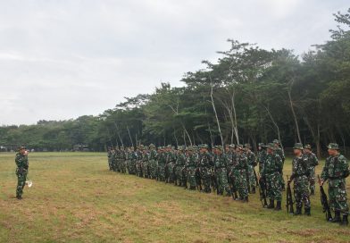 Korem 072/Pamungkas Gelar Latihan Menembak Senjata Ringan