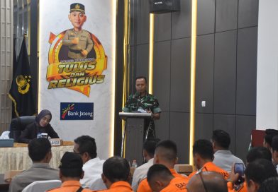 Perkuat Sinergi TNI-Polri dan Forkopimda, Kodim 0707/Wonosobo Siap Bantu Antisipasi Gangguan Kamtibmas