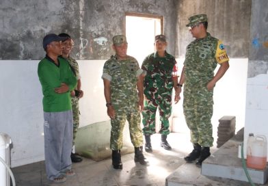 Kodim Sleman Rehab Panti Asuhan di Turi Sleman