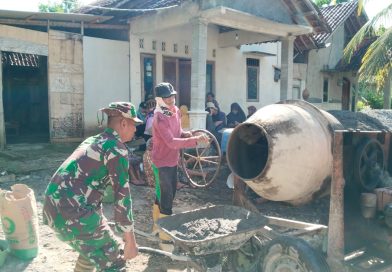 Tanpa Kenal Libur, Satgas TMMD Sengkuyung Tahap II Kodim 0730/Gunungkidul Terus Tancap Gas di Jatiayu