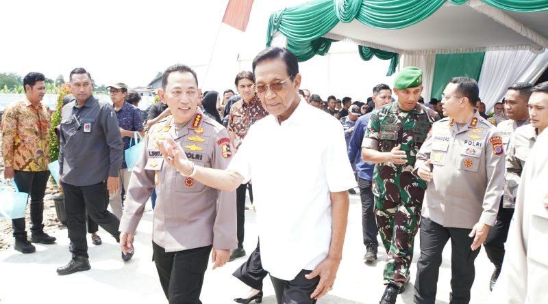 Danrem 072/Pamungkas Hadiri Peletakan Batu Pertama Pembangunan Mapolda DIY