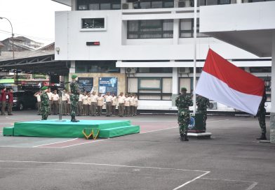 Tingkatkan Disiplin dan Nasionalisme, Korem 072/Pamungkas Gelar Upacara Bendera Rutin
