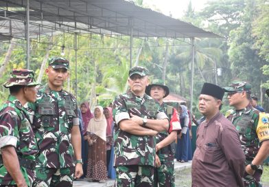 Danrem 072/Pamungkas Dampingi Aster Kasad, Tinjau Pelaksanaan TMMD Reguler Ke-128 Kabupaten Kulonprogo