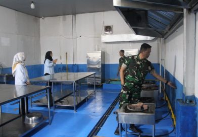 Menjaga “Dapur Presiden”: Kala Dandim Temanggung Pastikan Tiap Butir Nasi MBG Aman dan Bergizi