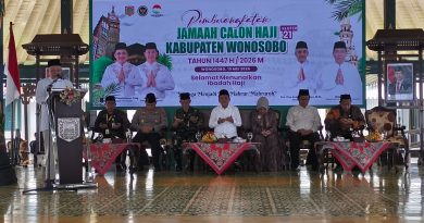Dandim Wonosobo Mendampingi Forkopimda Lepas Calon Haji Kloter 21, Tiga Personel Kodim Ikut Tunaikan Ibadah Haji