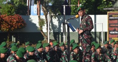 Dandim 0707/Wonosobo Berikan Arahan kepada Seluruh Anggota Melalui Jam Komandan Dandim 0707/Wonosobo Berikan Arahan kepada Seluruh Anggota Melalui Jam Komandan