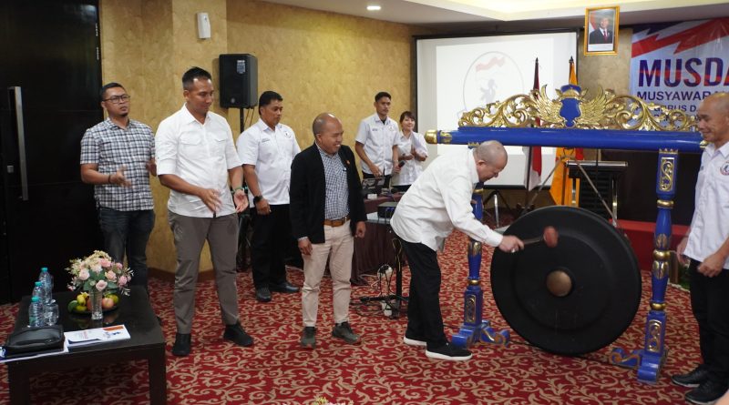 Danrem 072/Pamungkas Hadiri Musdalub Muaythai DIY