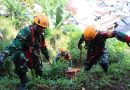 Kodim 0707/Wonosobo Gelar Latihan Aplikasi Sistem Blok Penanggulangan Bencana Alam Banjir dan Tanah Longsor