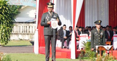 Pimpin Upacara Peringatan Hari Lahir Pancasila Tahun 2026, Danrem 072/Pamungkas : Jadikan Pancasila Pemersatu Bangsa dan Fondasi Perdamaian Dunia
