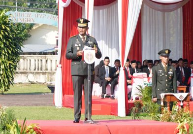 Pimpin Upacara Peringatan Hari Lahir Pancasila Tahun 2026, Danrem 072/Pamungkas : Jadikan Pancasila Pemersatu Bangsa dan Fondasi Perdamaian Dunia