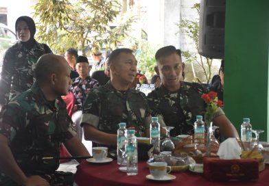 Danrem 072/Pamungkas Dampingi Tim Sterad Tinjau Karya Bakti Rehab Panti Asuhan di Sleman
