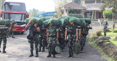 Pasukan Yonif TP Mulai Berdatangan ke Wonosobo, Siap Emban Misi Pertahanan hingga Pembangunan