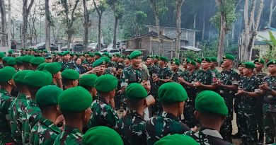 Tingkatkan Kesiapan Satuan, Danrem 072/Pamungkas Tinjau dan Beri Pengarahan di Yon TP 443 Satria Rakai Pikatan Temanggung Tingkatkan Kesiapan Satuan, Danrem 072/Pamungkas Tinjau dan Beri Pengarahan di Yon TP 443 Satria Rakai Pikatan Temanggung